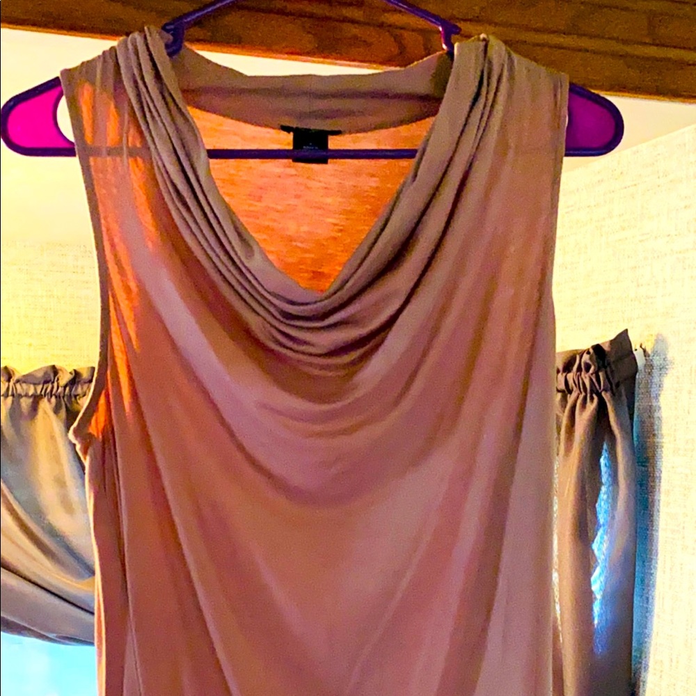 Ann Taylor blouse light mauve